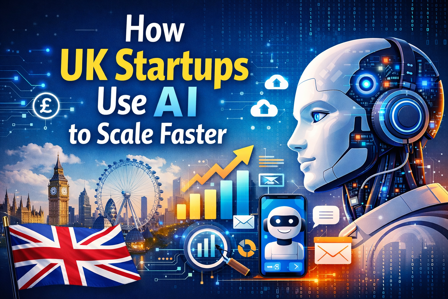 AI for startups UK scaling faster with automation and data insights