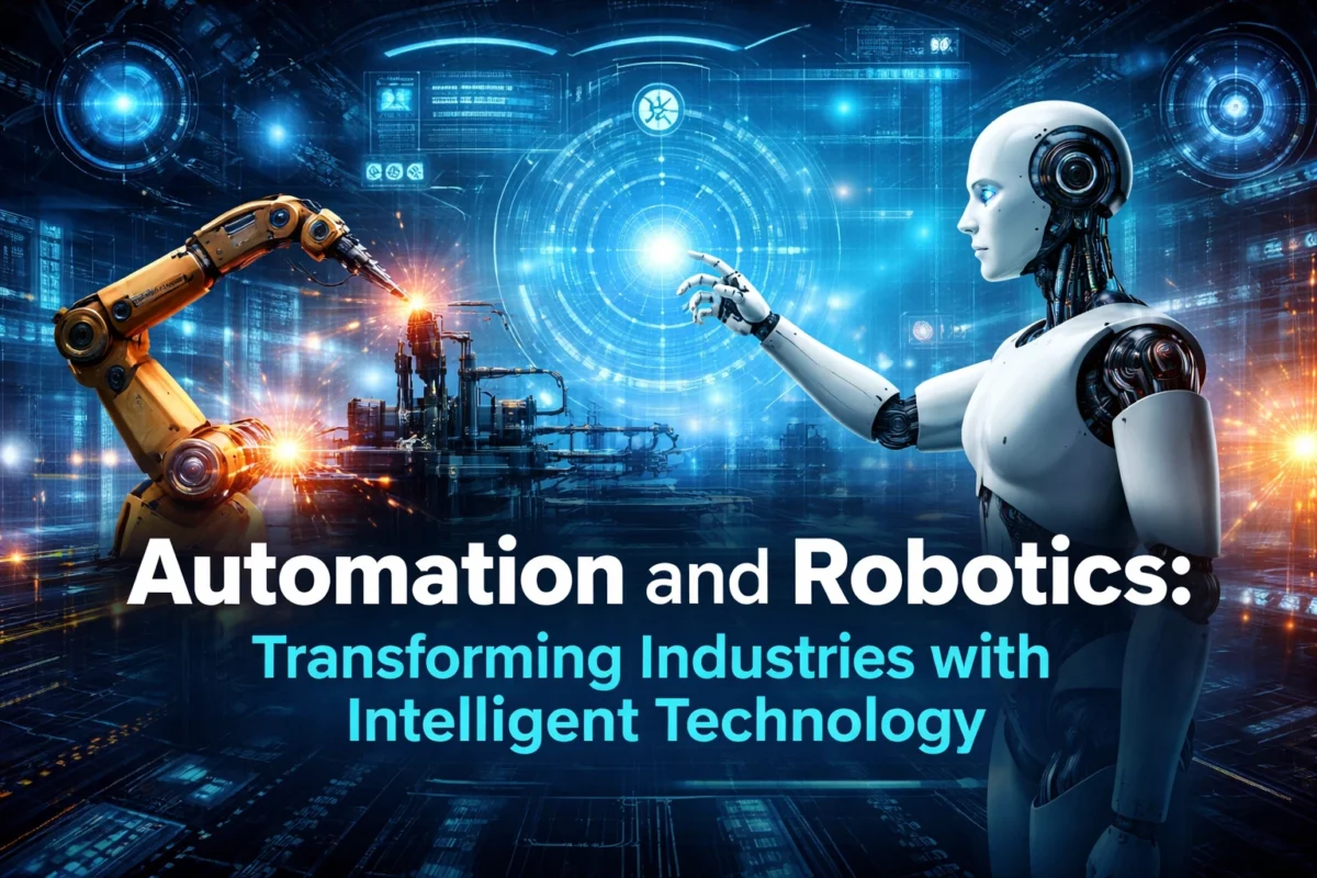 Automation and robotics transforming industries with intelligent technology