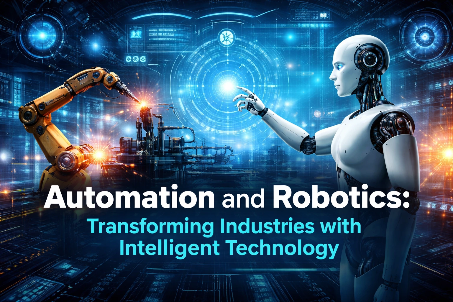 Automation and robotics transforming industries with intelligent technology