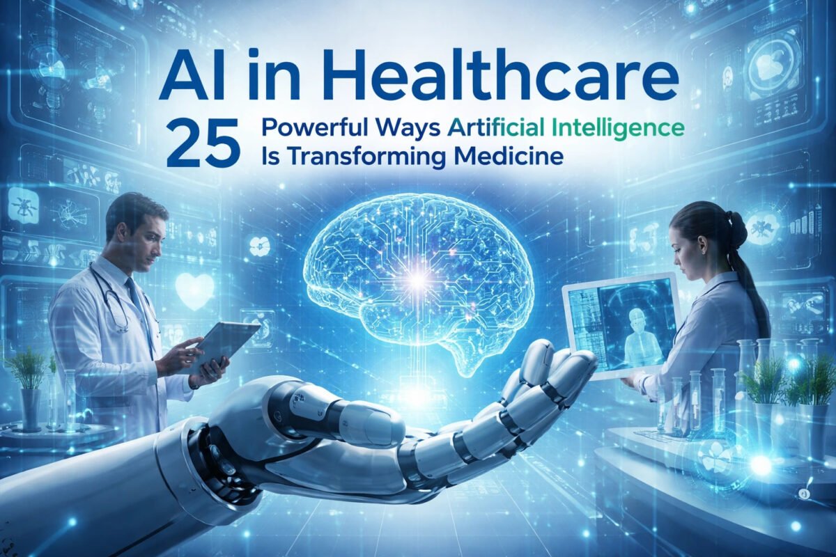 AI in healthcare transforming medicine with artificial intelligence technology