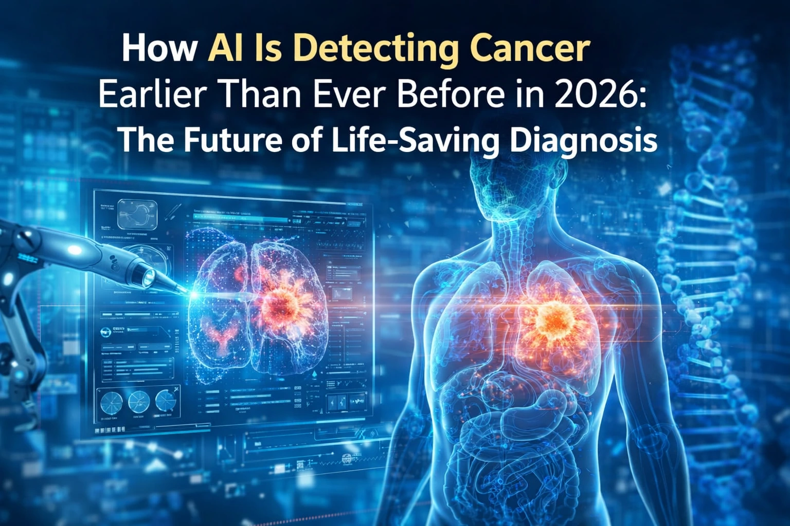 AI is detecting cancer earlier than ever before in 2026 using advanced medical imaging and artificial intelligence technology